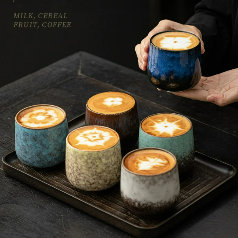 Tasse Céramique Japonaise Émaillée — Kiln-Glaze
