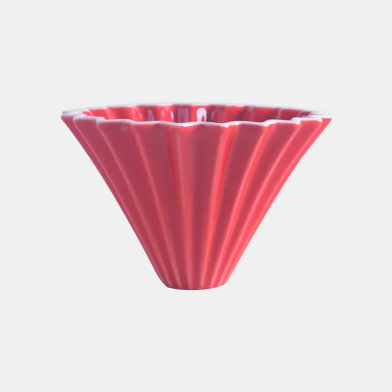 Dripper Céramique Origami — Forme Fleur