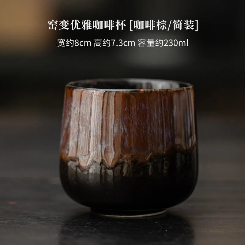 Tasse Céramique Japonaise Émaillée — Kiln-Glaze