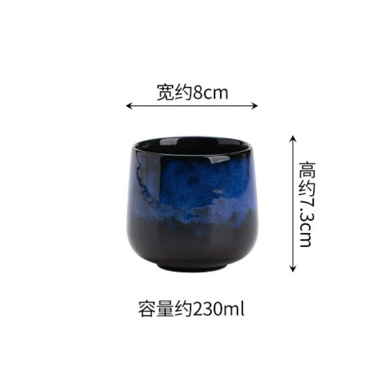 Tasse Céramique Japonaise Émaillée — Kiln-Glaze