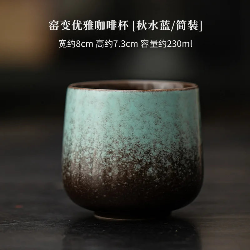 Tasse Céramique Japonaise Émaillée — Kiln-Glaze