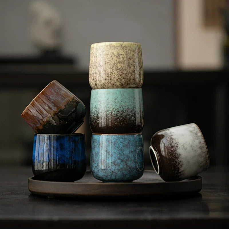Tasse Céramique Japonaise Émaillée — Kiln-Glaze