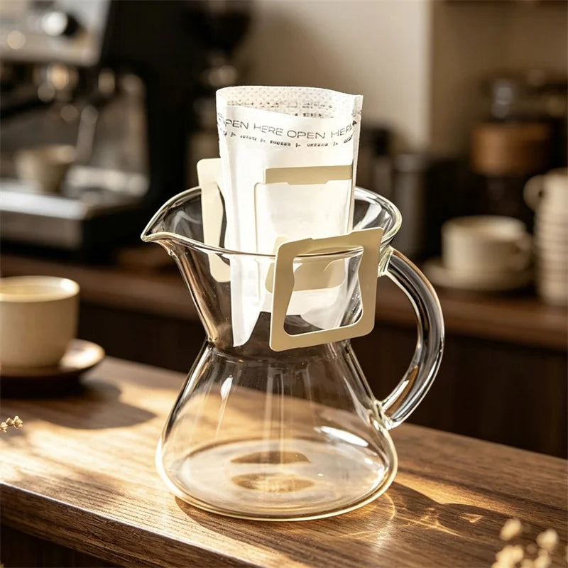 Carafe Verre Pour-Over avec Poignée