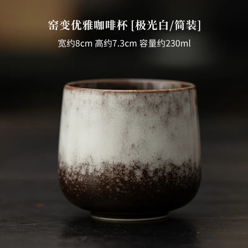 Tasse Céramique Japonaise Émaillée — Kiln-Glaze
