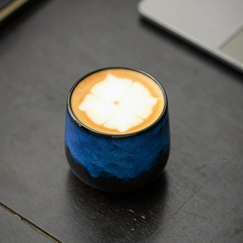 Tasse Céramique Japonaise Émaillée — Kiln-Glaze